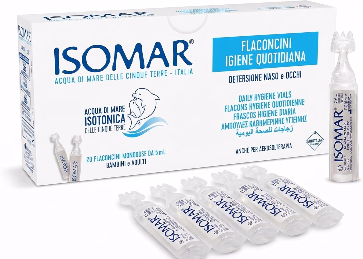 Isomar Daily Hygiene Vials Isotonic 20s 2