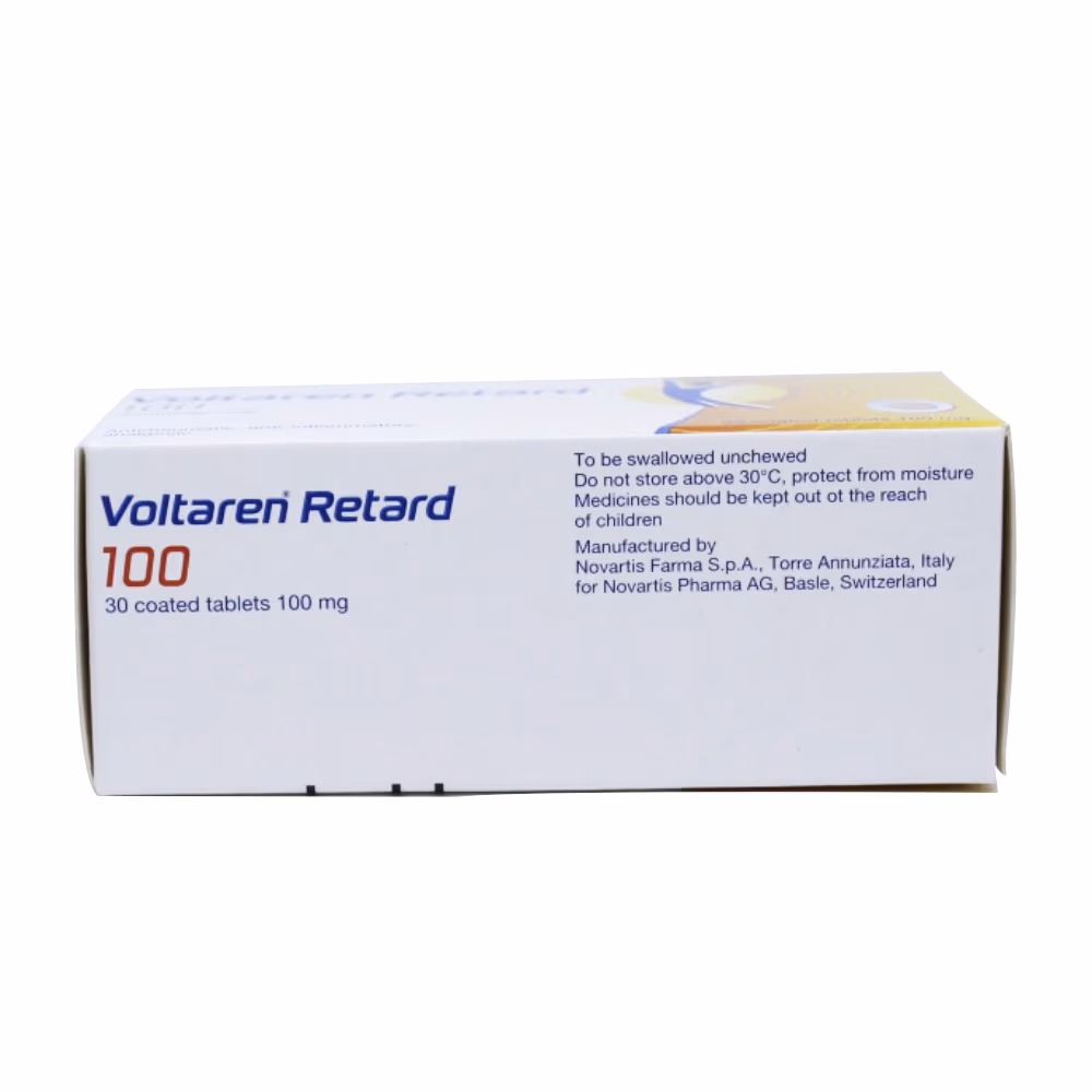 Voltaren Retard 100mg Tablets 30s 2