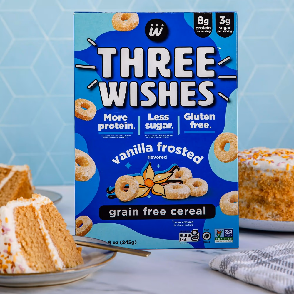 Three Wishes Vanilla Frosted Grain-Free Cereal 245g 5