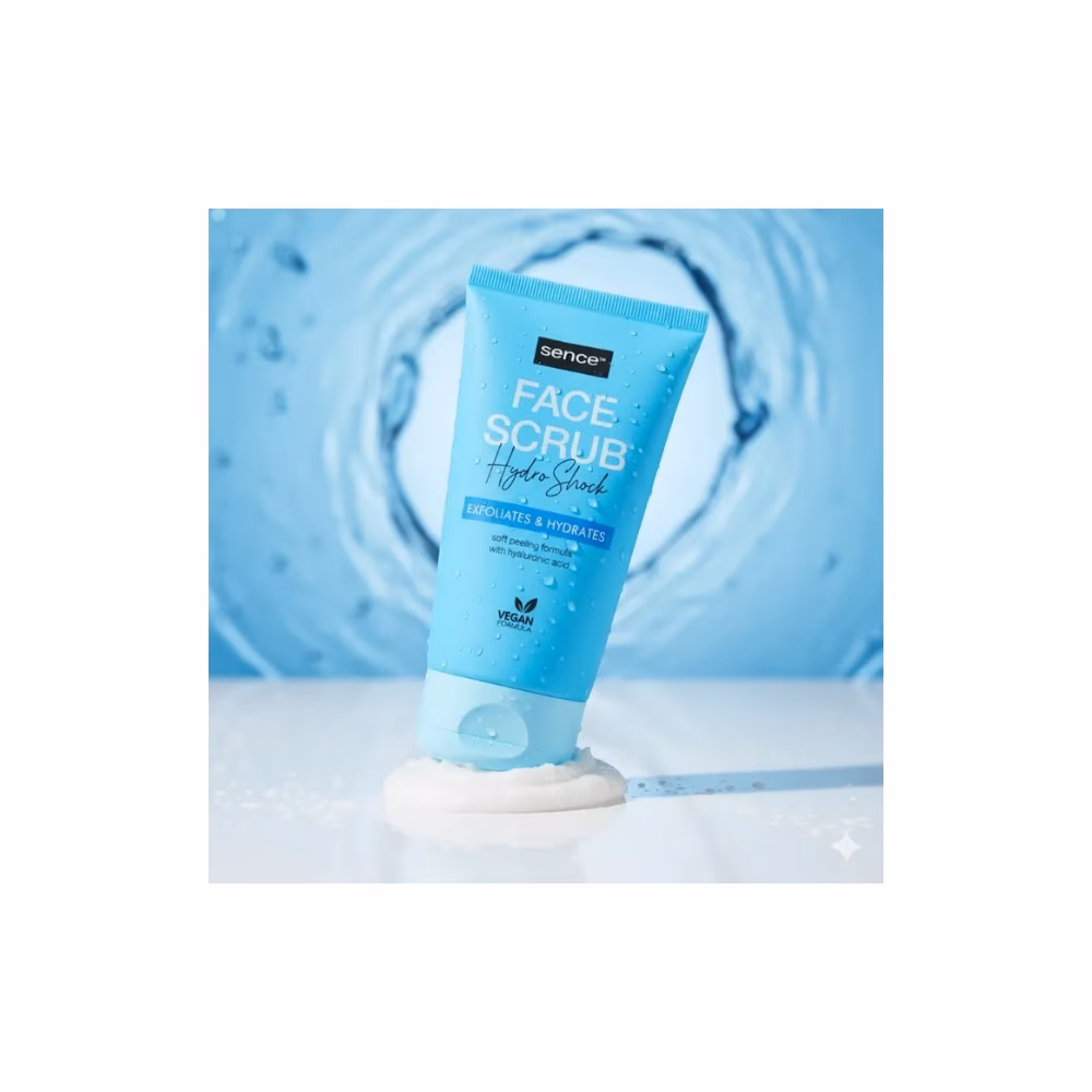  Sence Hydro Shock Face Scrub 150ml  4