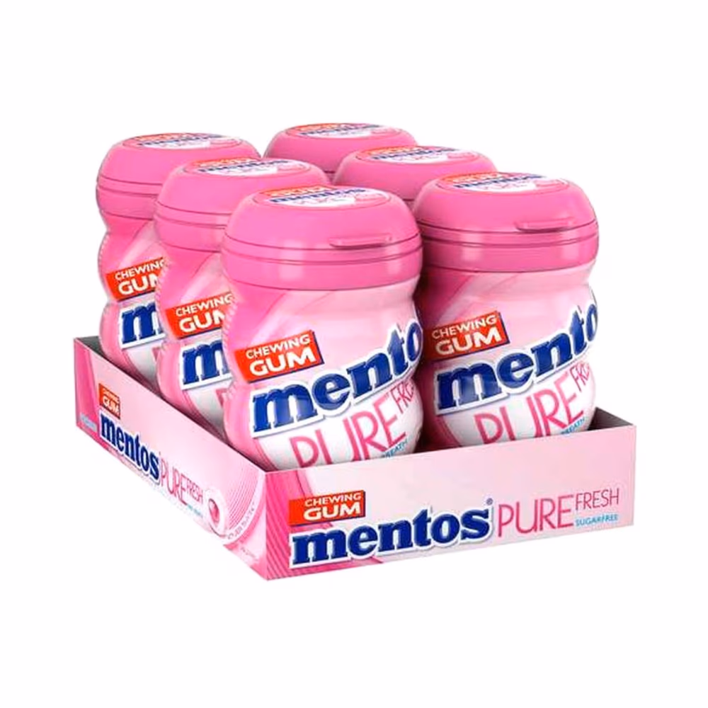 Mentos Pure Fresh Bubble Fresh Nano Bottle 10s 3