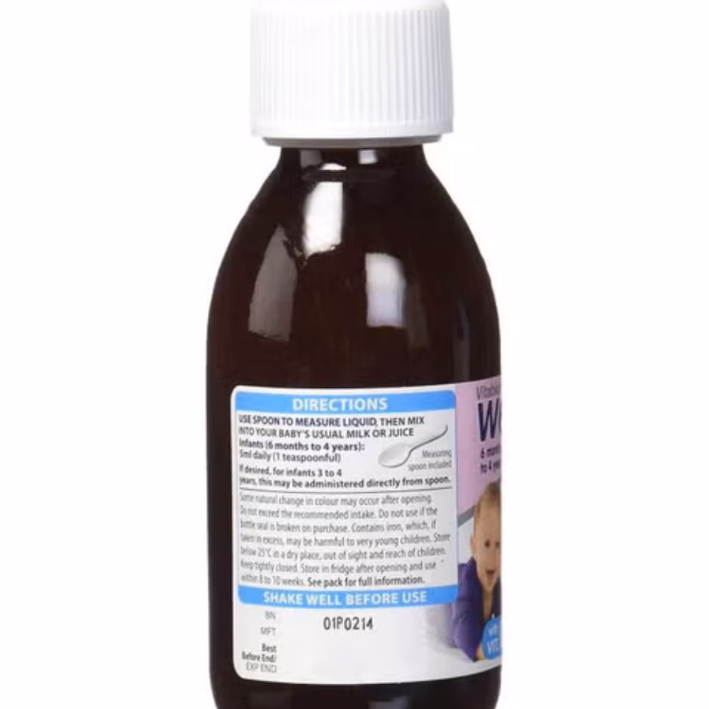 Vitabiotics Wellbaby Multi-Vitamin Liquid 150ml 3