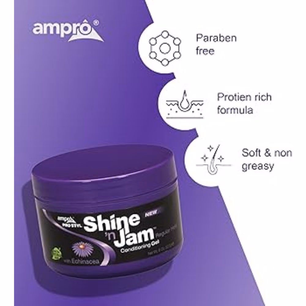 Shine n Jam Conditioning Gel Regular Hold 113g 2
