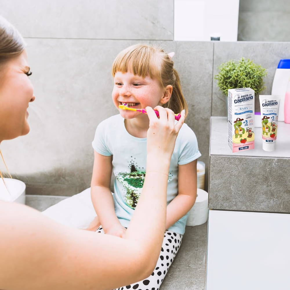 Capitano Toothpaste Baby 3+ Strawberry 75ml 4