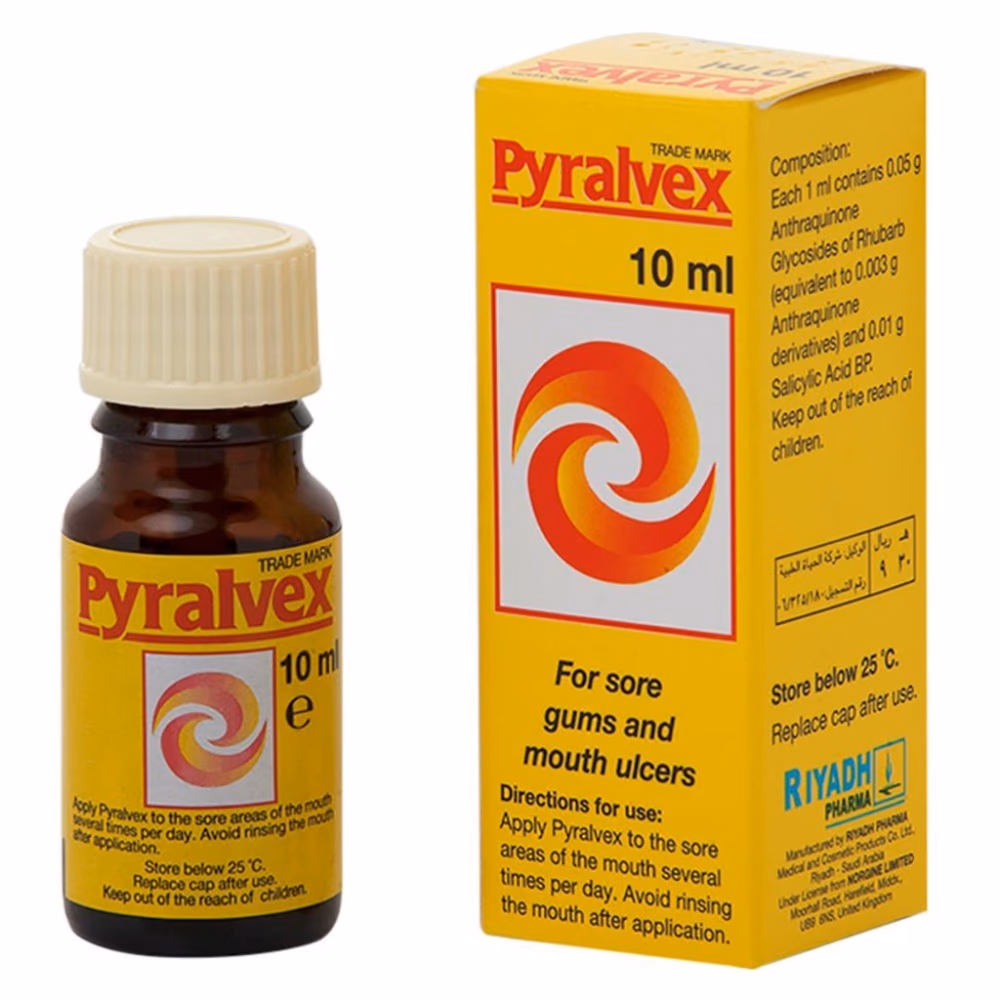 Pyralvex Solution 10ml with Brush 3