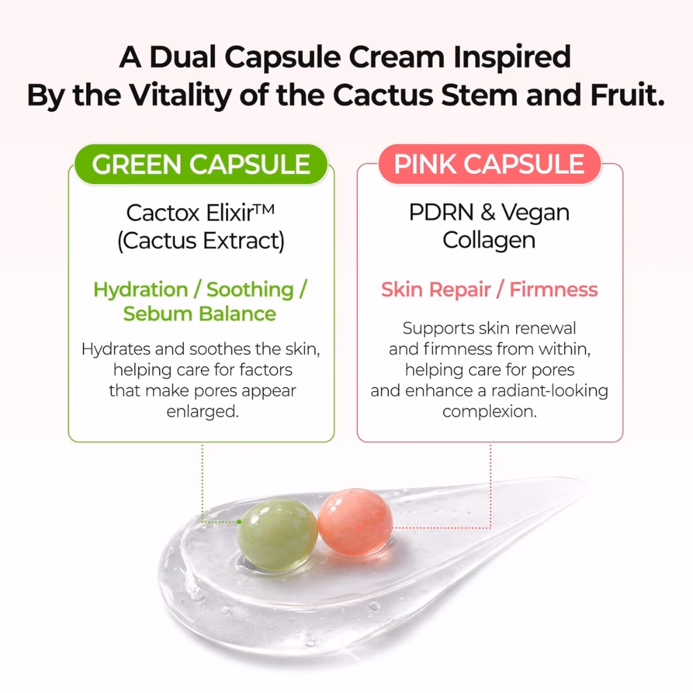 Dr. Melaxin Cactox Pore Relief Dual Capsule Cream 65g 3