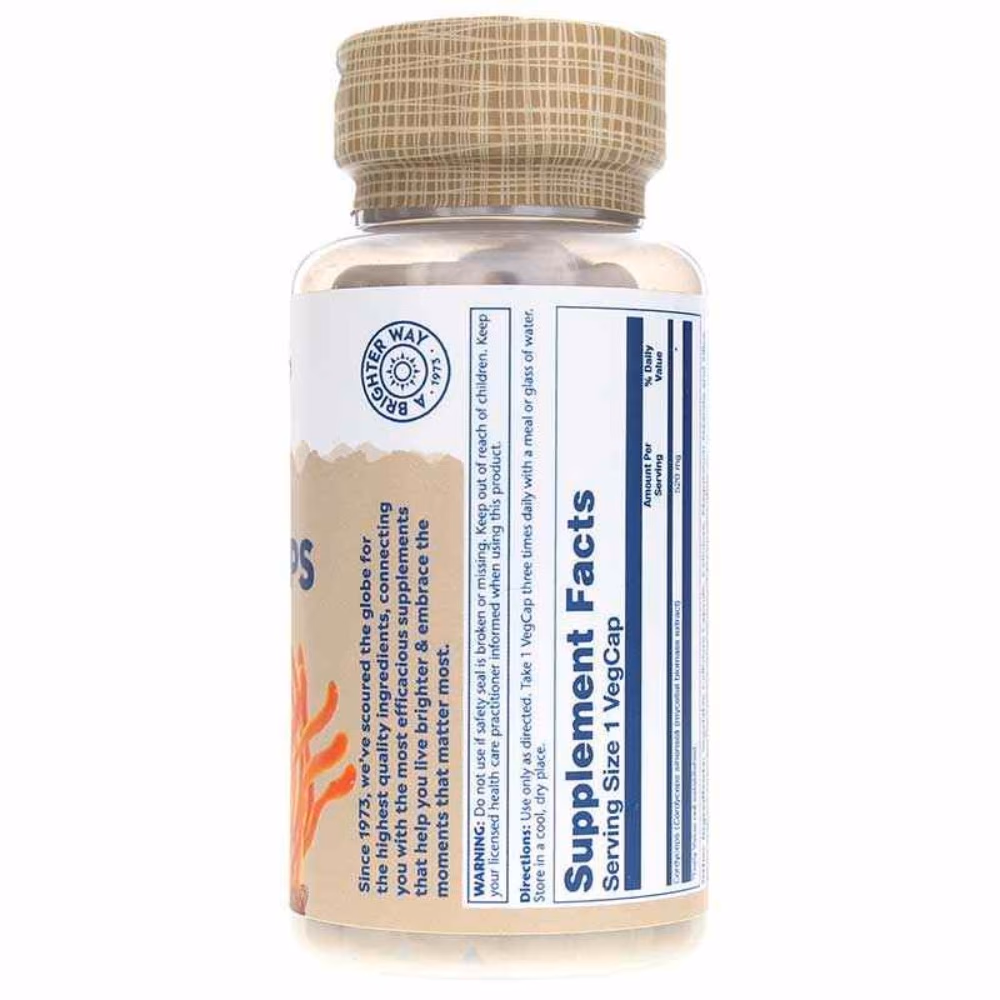 Solaray Mushroom Cordyceps 520mg 100 Veg Caps 3