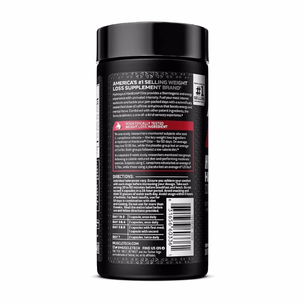 MuscleTech Hydroxycut Hardcore Elite 110s 2