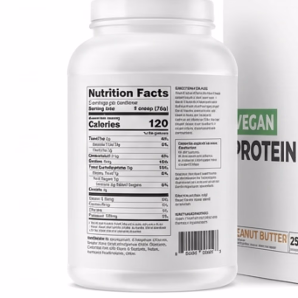Raw Vegan Protein Peanut Butter 925Gm 4