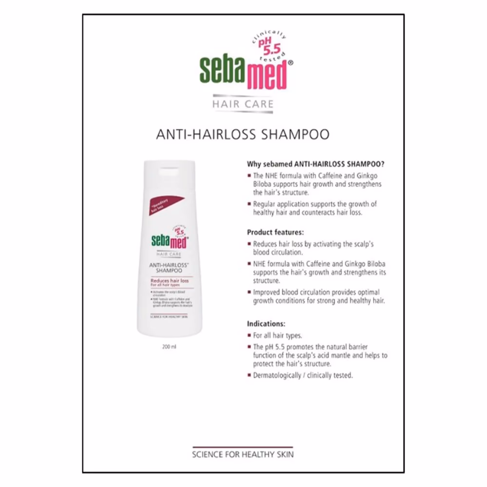 Sebamed Anti-Hairloss Shampoo 400ml 2