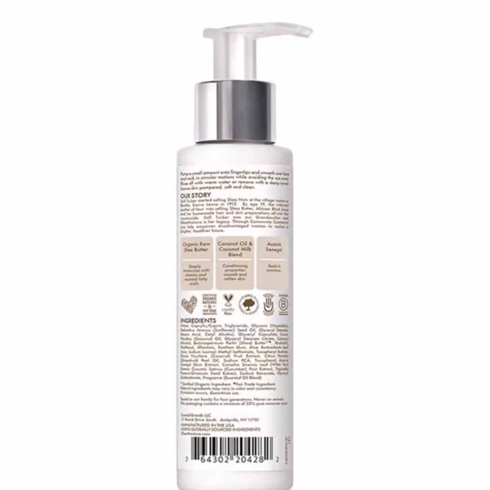 Shea Moisture Daily Hydration Face Milk Cleanser 118ml 2