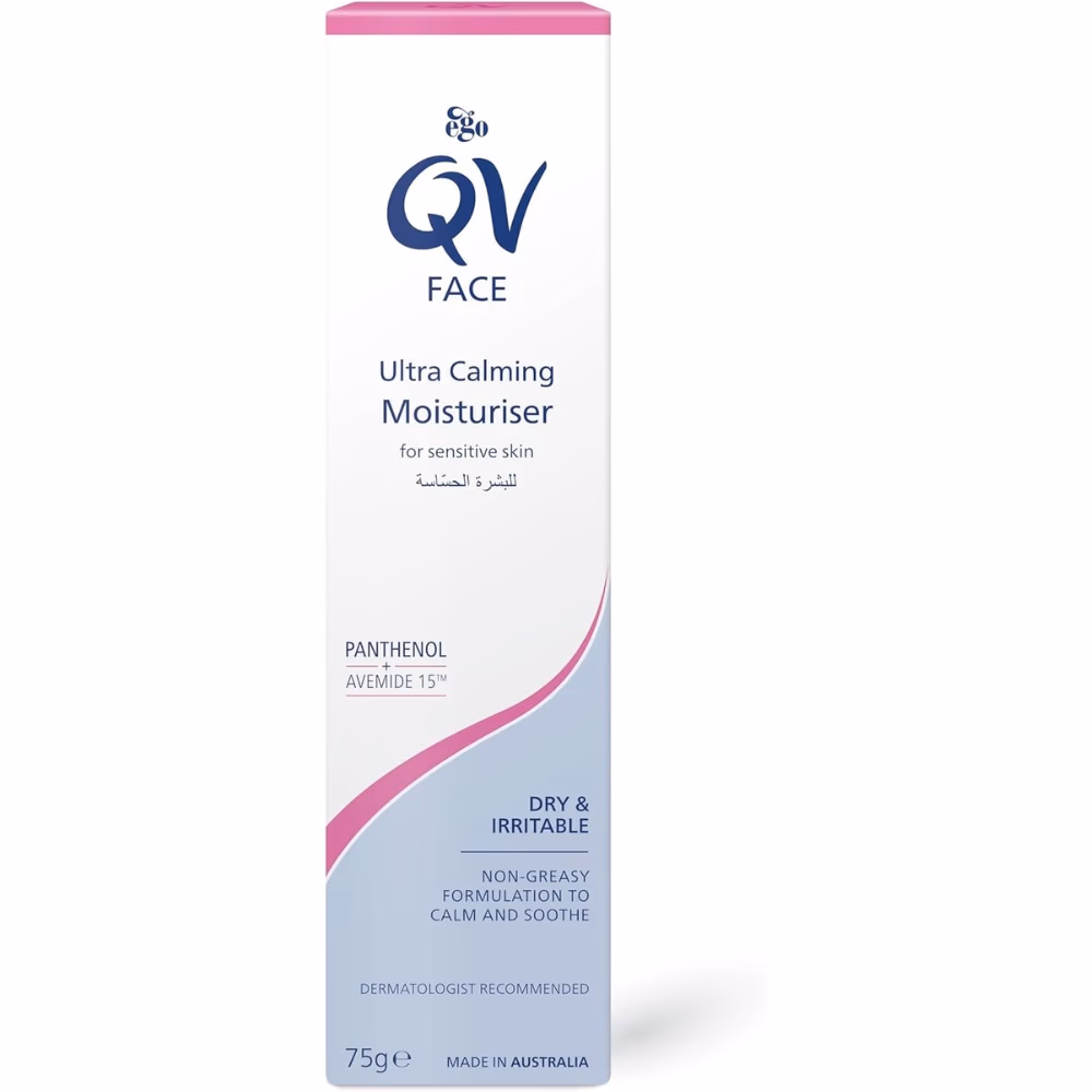 Qv Face Ultra Calming Moisturiser 75g 2