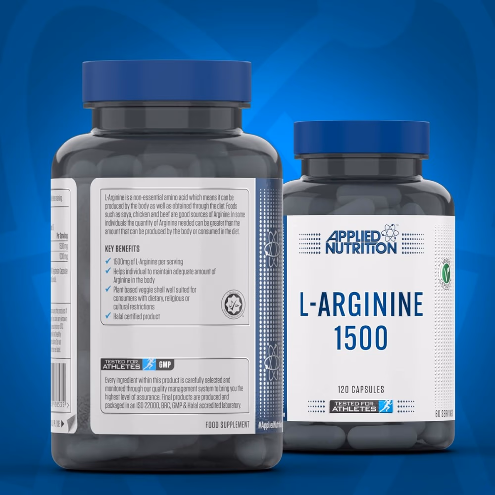 Applied Nutrition L-Arginine 1500-120 Capsules  5
