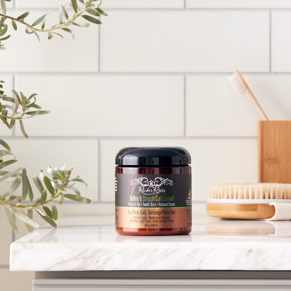 Rucker Roots Define and Stretch Curl Custard Hair Pomade 226g 4