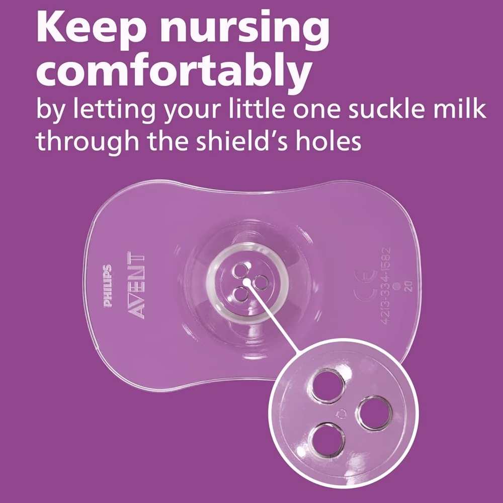 Philips Avent Nipple Shield Medium 2 Pieces 3