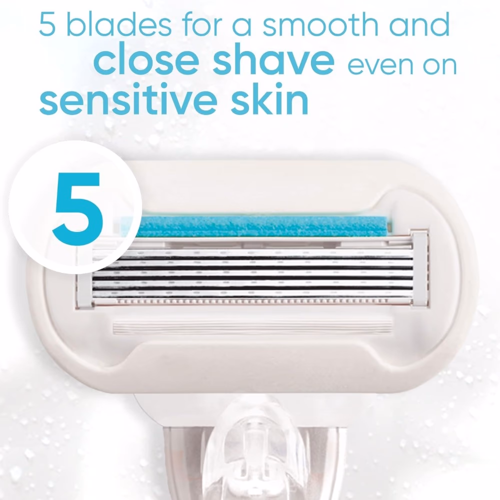 Gillette Venus Deluxe Smooth Sensitive Razor 5S 5