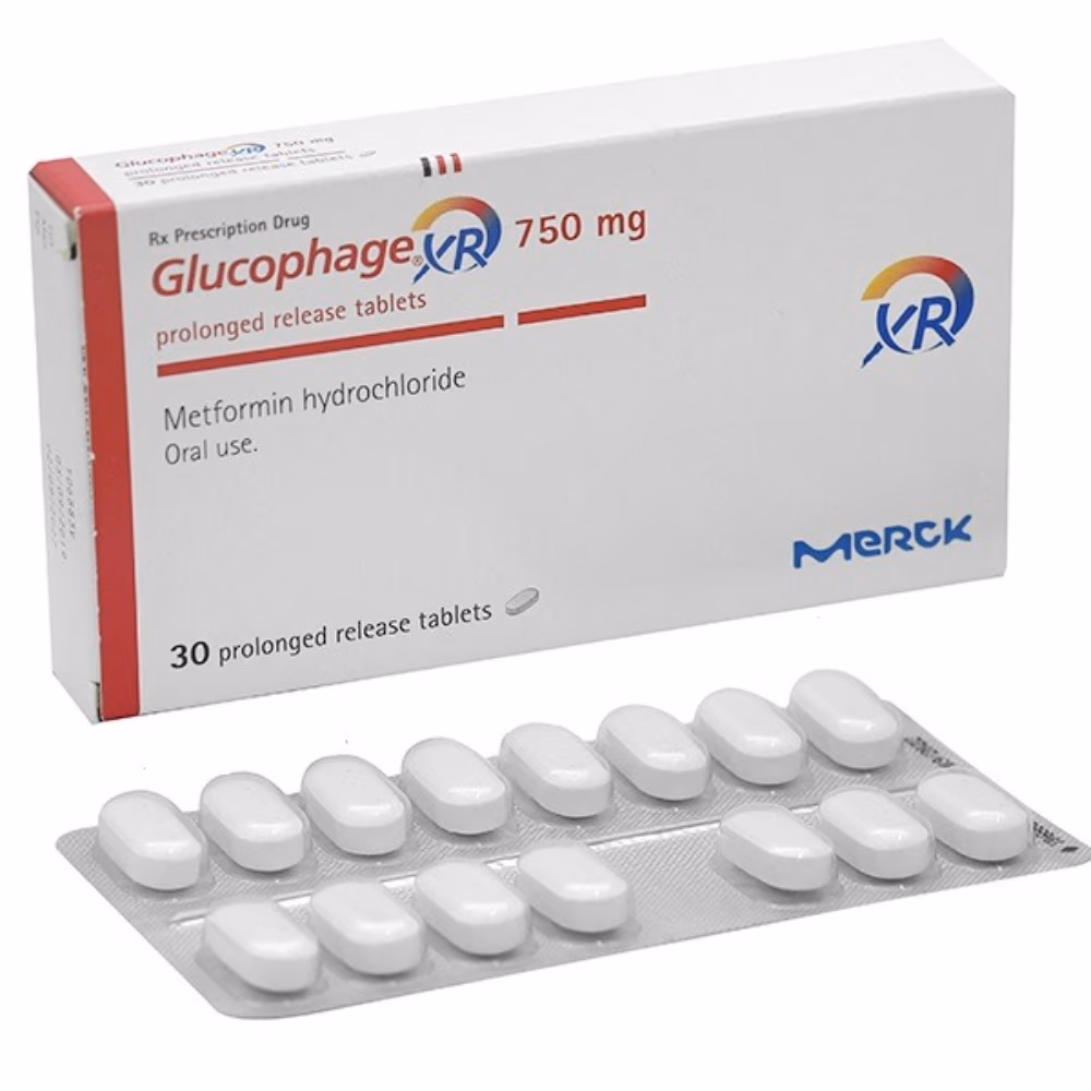 Glucophage XR 750mg Extended Release Tablet | Pack of 30 3