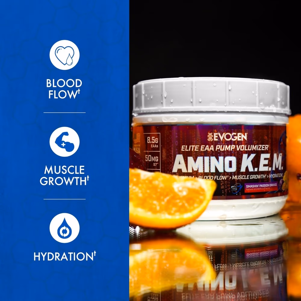 Evogen Amino K.E.M. Smashin Passion Orange 501g 2