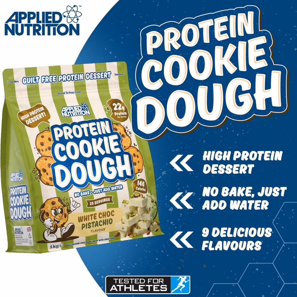 AN Protein Cookie Dough White Chocolate Pista – 1kg 4