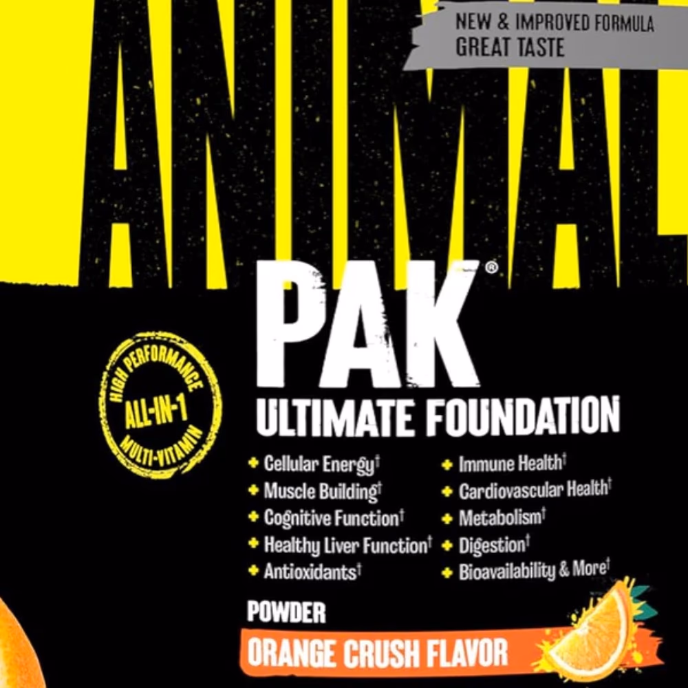 Universal Nutrition Animal Pak Powder Orange Flavor 388g 3