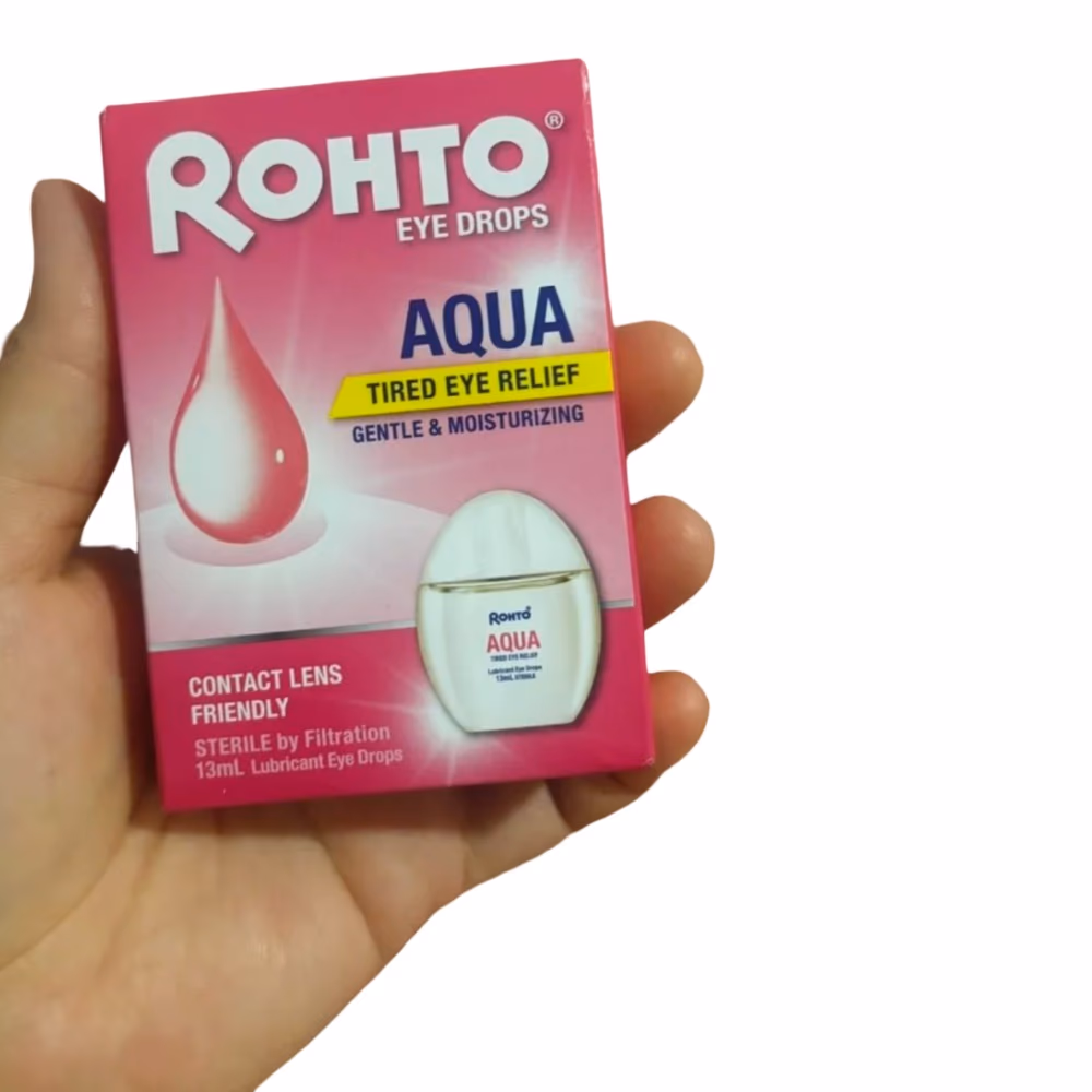 Rohto Aqua Eye Drops 13ml 4