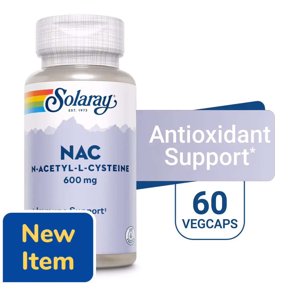 Solaray NAC 600mg-60 Capsules 2
