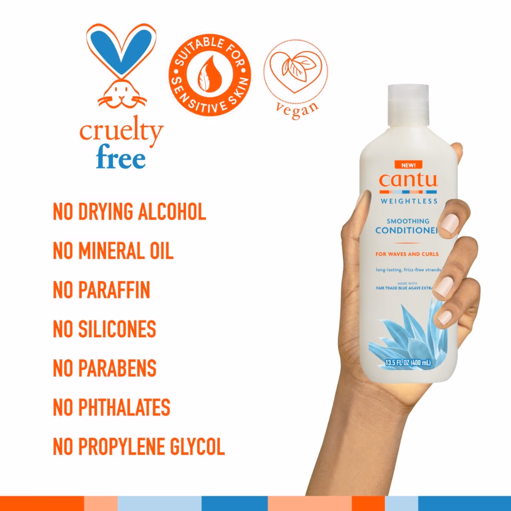 Cantu Weightless Smoothing Conditioner 400ml 2