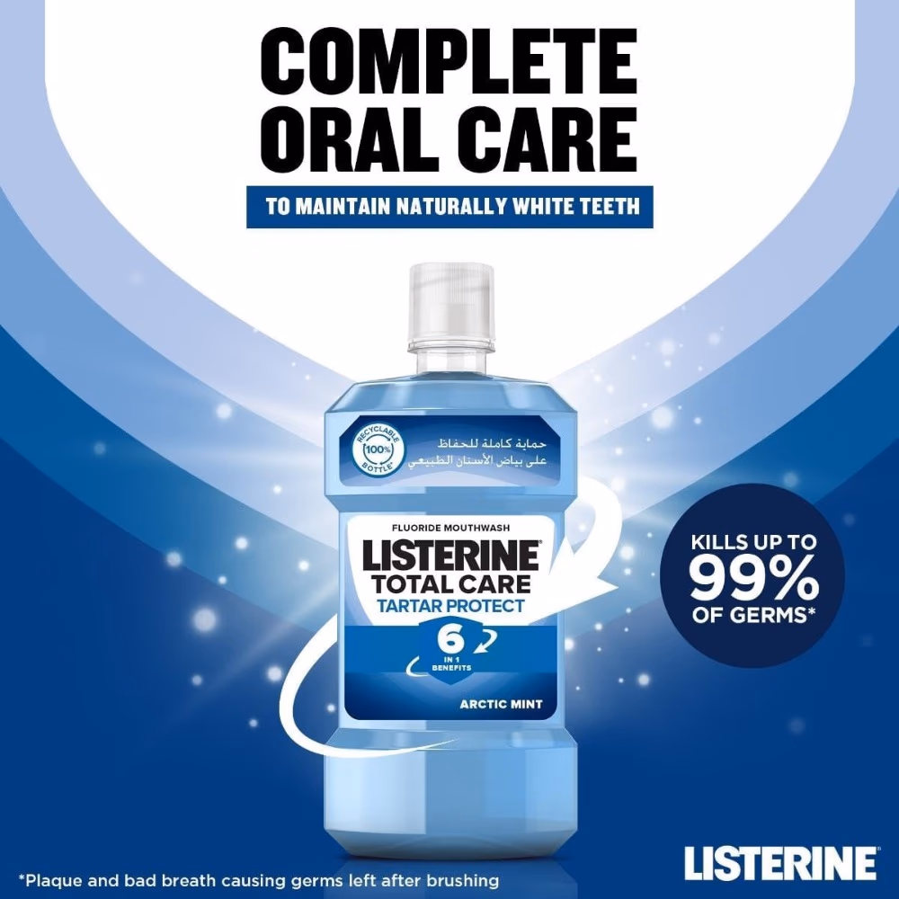 Listerine Total Care Tartar Protect Mouthwash 250ml 2