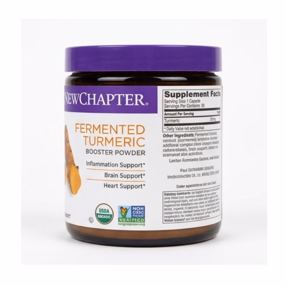 New Chapter Fermented Turmeric Booster Powder 63gm 2