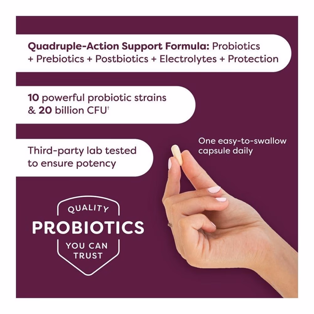 Probulin Total Care Immune Probiotic 20 billion CFU - 30 Capsules 4