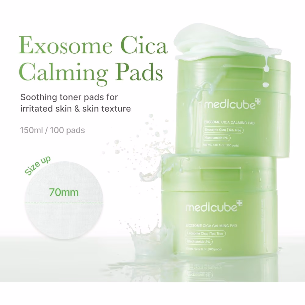 Medicube Exosome Cica Calming Pad -100 Pads 2