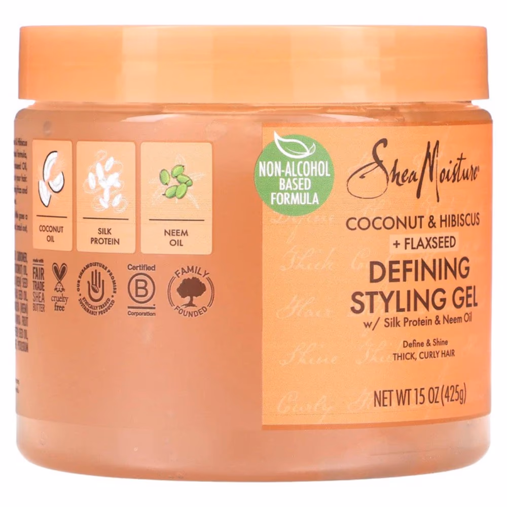 Shea Moisture Coconut and Hibiscus Defining Styling Gel 425g 2