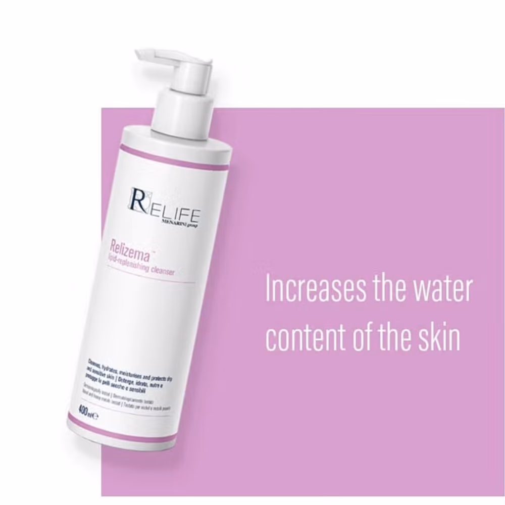 Relife Relizema Lipid Replenishing Cleanser 400ml 3