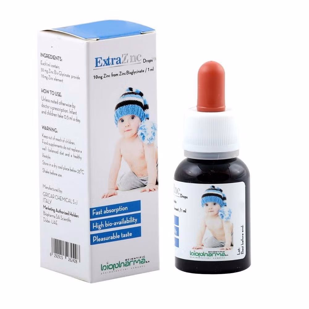 ExtraZnc Zinc Drops 10mg/1ml - 20ml 5
