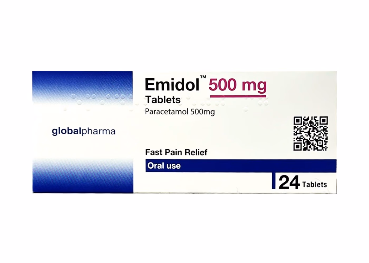 Emidol 500mg Tablets 24s 2