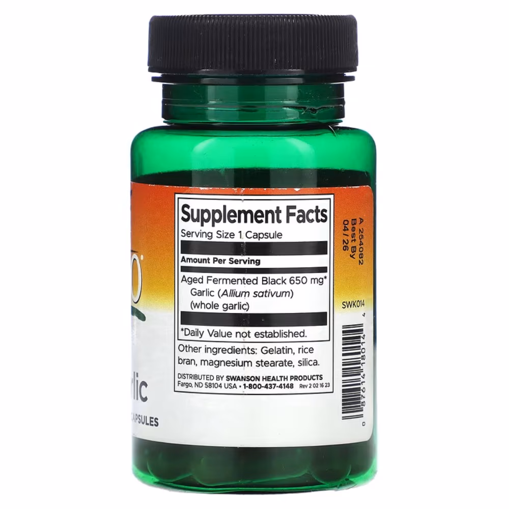 Kyoto Aged Black Garlic -30 Capsules 2