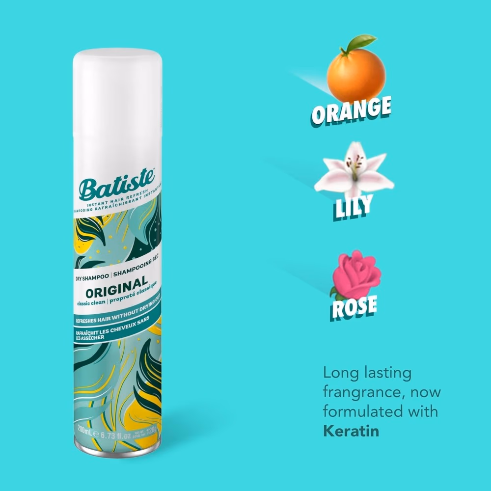Batiste Dry Shampoo Classic Fresh Original 400ml 3
