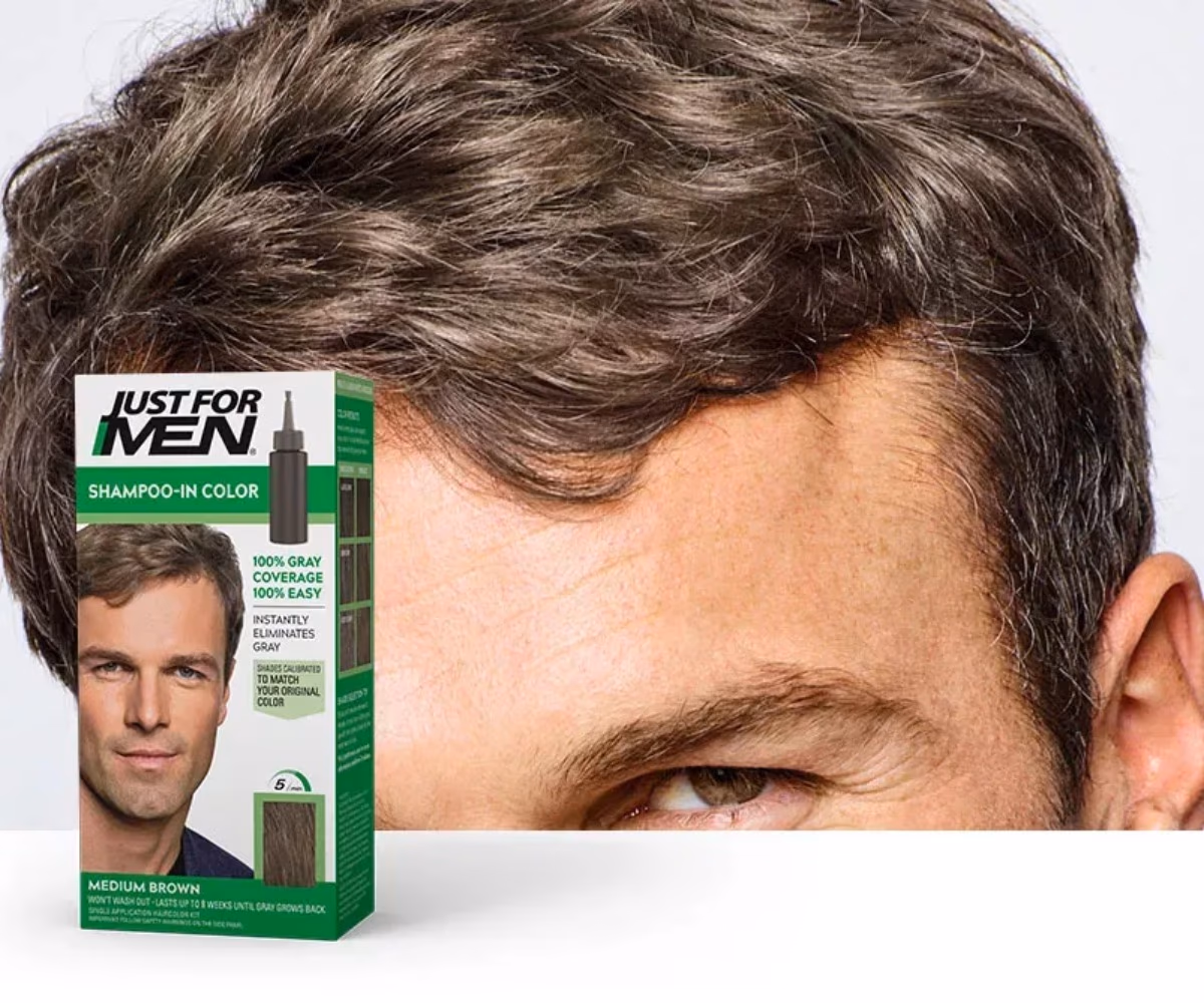 Just For Men Shampoo In Color Medium Brown H35 2