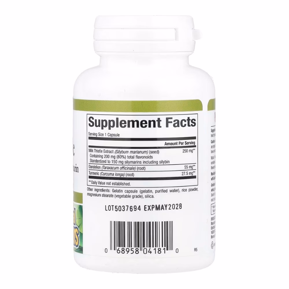 Natural Factors Milk Thistle 250 mg 90 Capsules 2