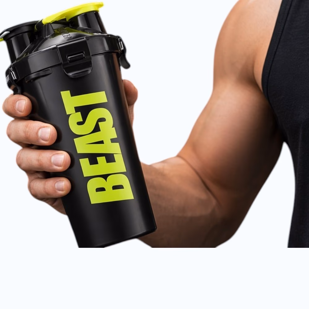 Hydra Cup Shaker Beast Full Color Black 22oz 14oz 2