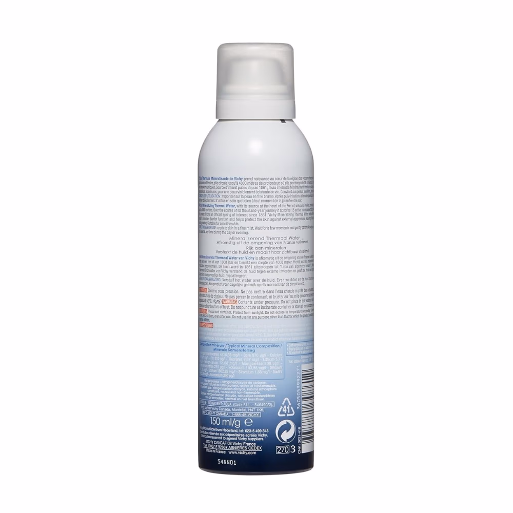 Vichy Mineralizing Thermal Water Soothing & Strengthening Facial Mist 300g 5