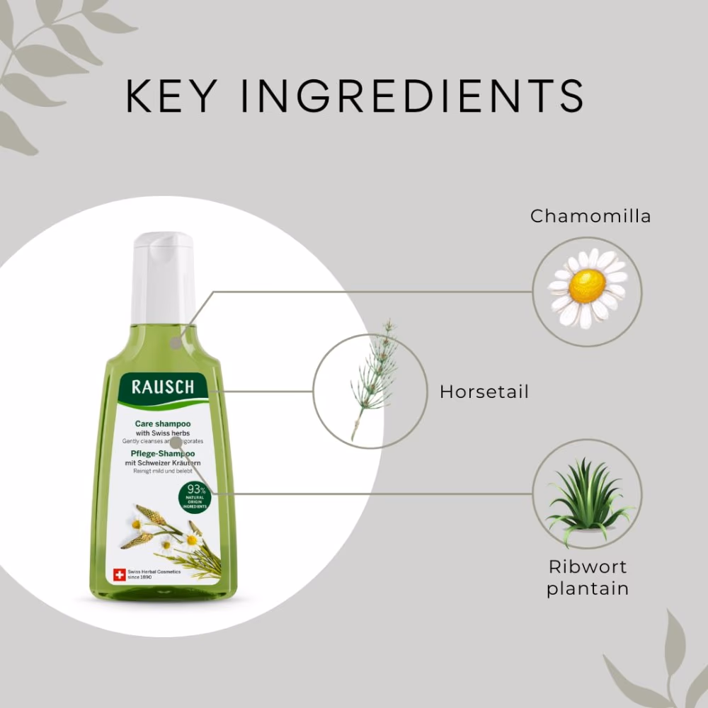 Rausch Swiss Herbal Care Shampoo 200ml 3