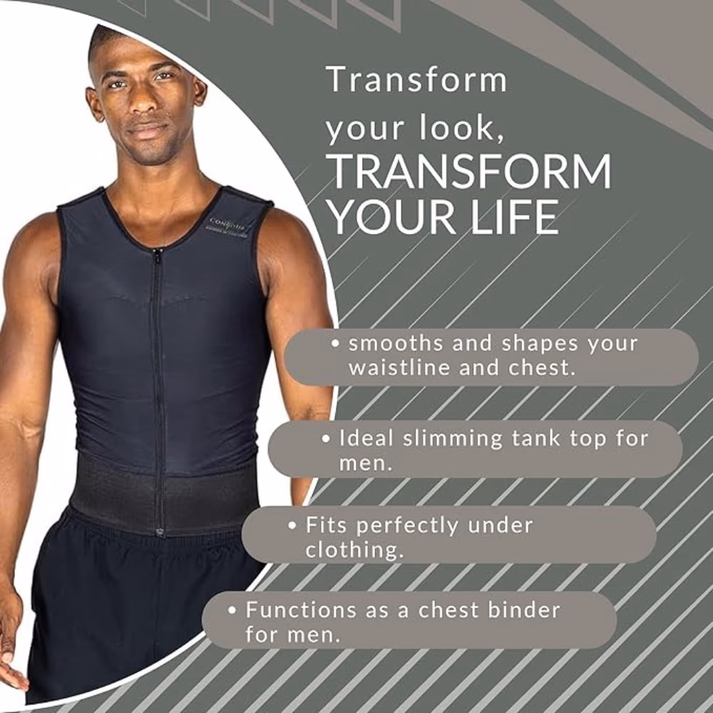 MS Contours Male Chest Vest 2XS 4