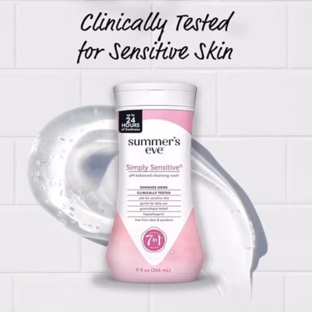 Summer’s Eve Cleansing Wash Simply Sensitive 444ml 3