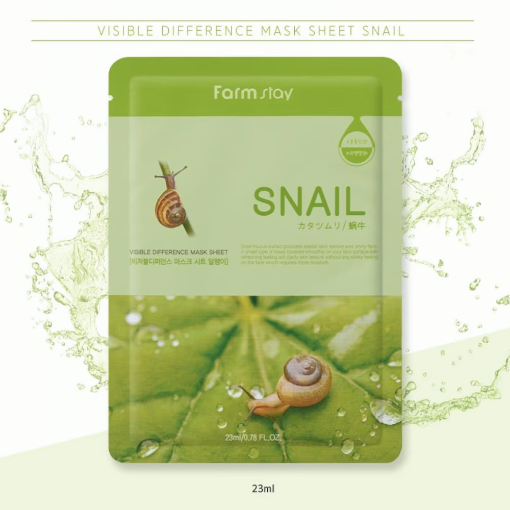 Farm Stay Snail Visible Difference Mask Sheet – 23ml 4