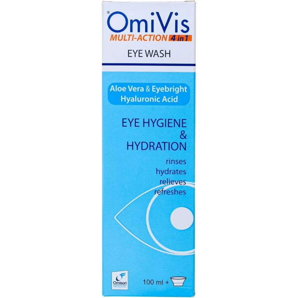 Omivis Multi Action 4in1 Eye Wash 100ml 2