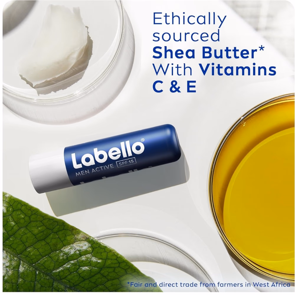 Labello Men Active Lip Balm SPF15 4.8g 4