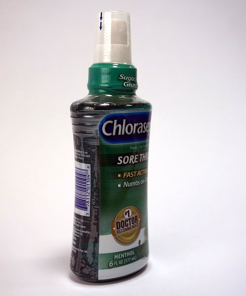 Chloraseptic Sore Throat Spray 177ml - Mint 3