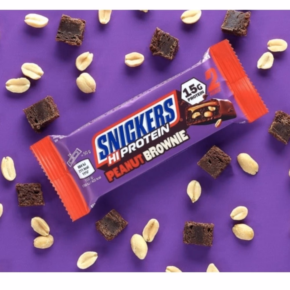Snickers Protein Bar Peanut Brownie 100g 2