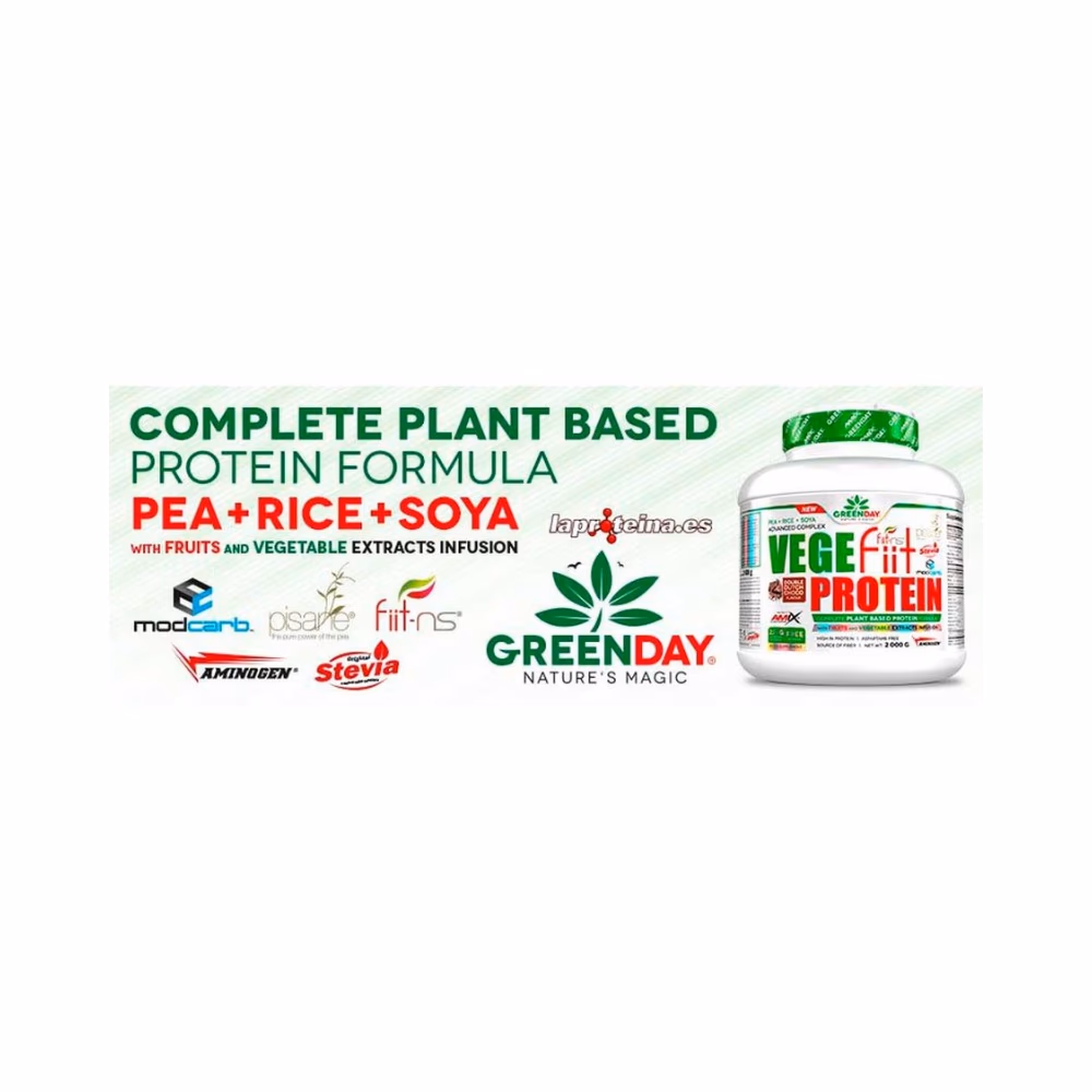 Amix VegaFit Protein with Fruits and Vegetables 2kg 3